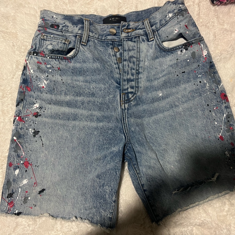 Mens Amiri Shorts Size 28 - Picture 3 of 4